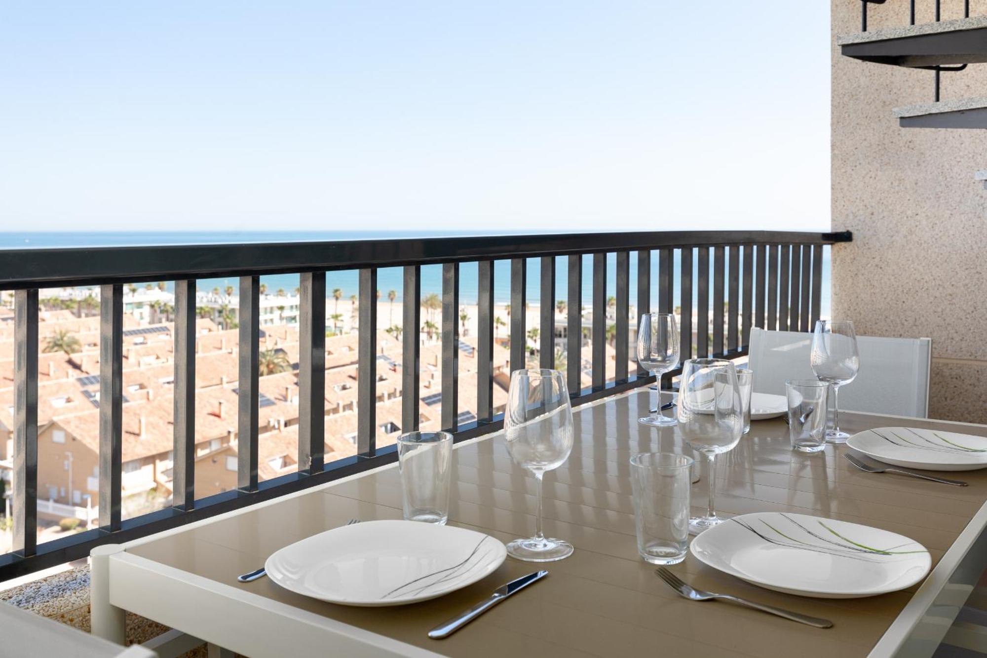 Apartup Patacona Paradise Duplex Valencia Eksteriør billede